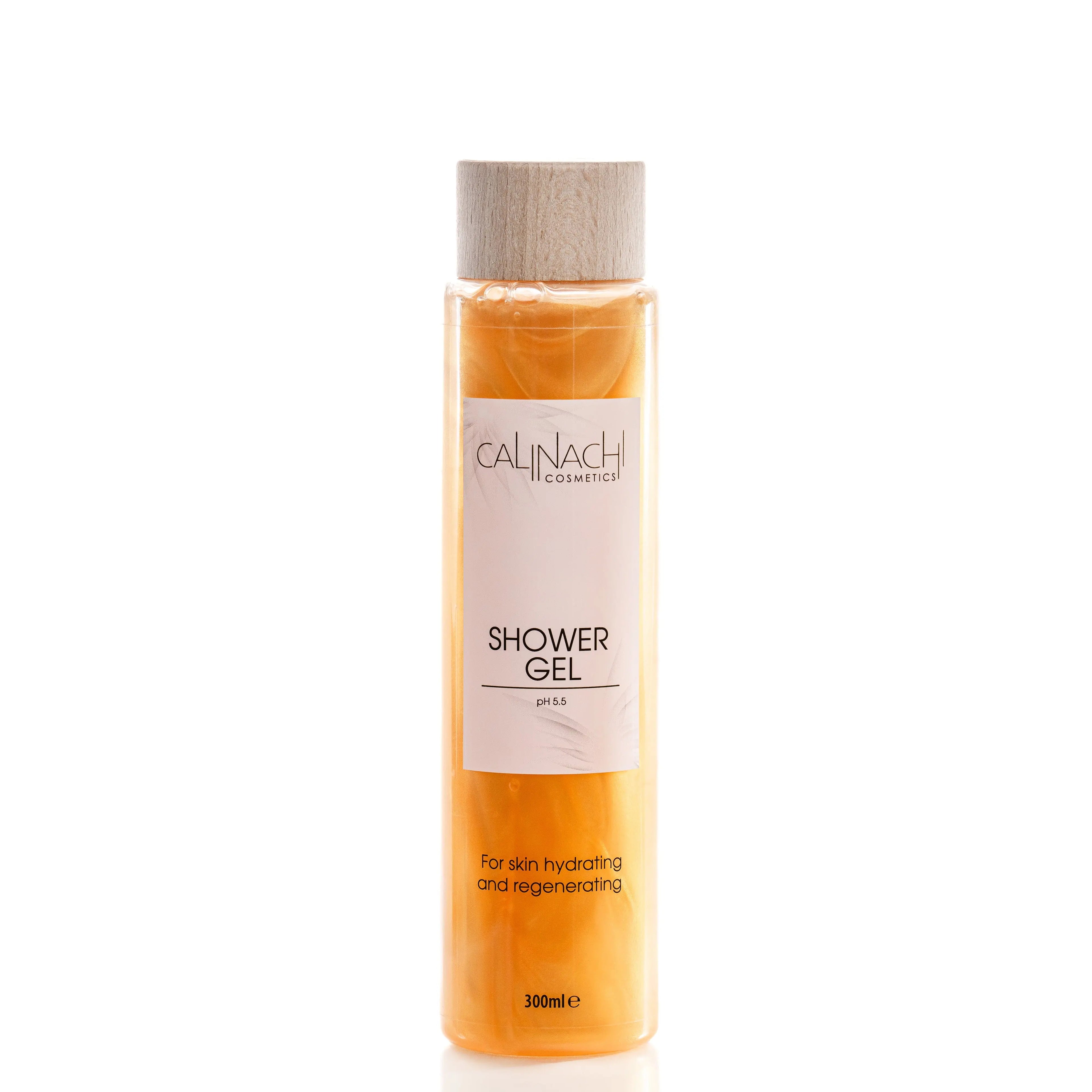 Shower Gel, Lotus and Centella extract, pH 5.5, 300ml. CALINACHI Cosmetics