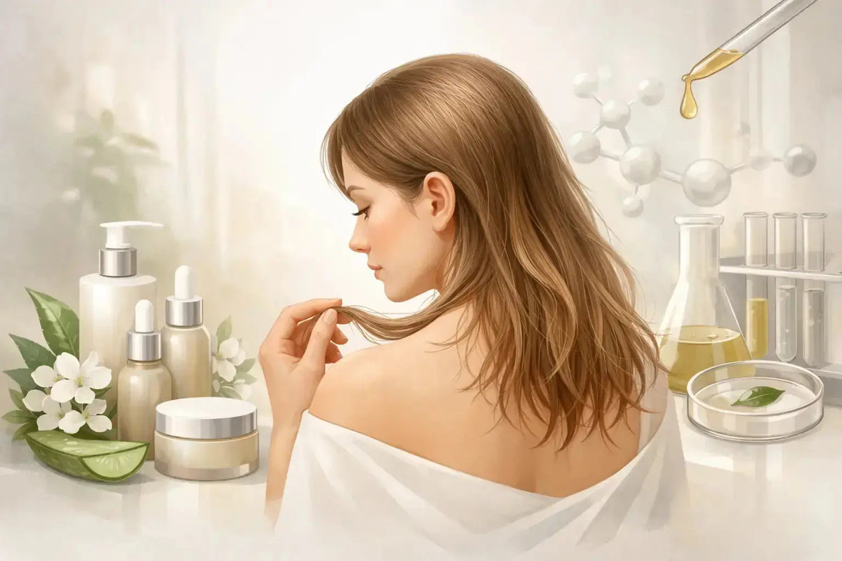 Thinning Hair and Dry Lengths With Complete CALINACHI Care