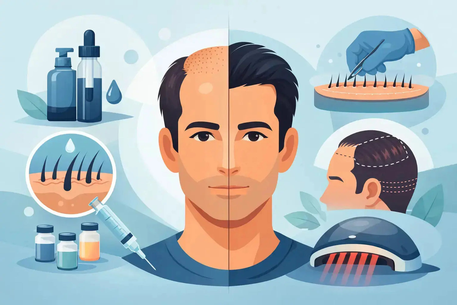 What Hair Restoration Actually Works? CALINACHI Cosmetics