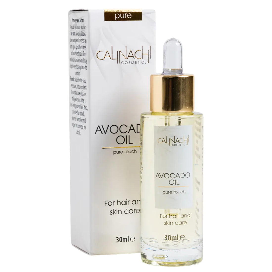 Avocado Oil, 30ml.  CALINACHI Cosmetics
